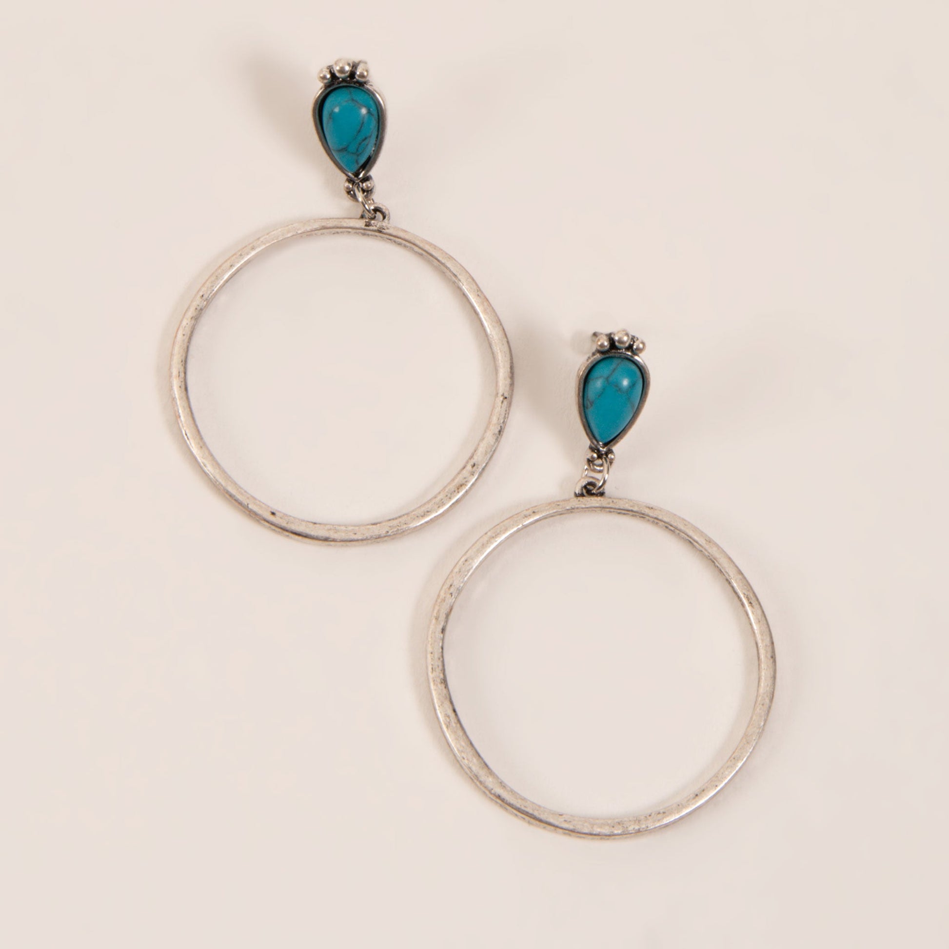 Wild Spirit Turquoise Drop Earrings