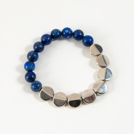 Sasha Disc Beaded Bracelet