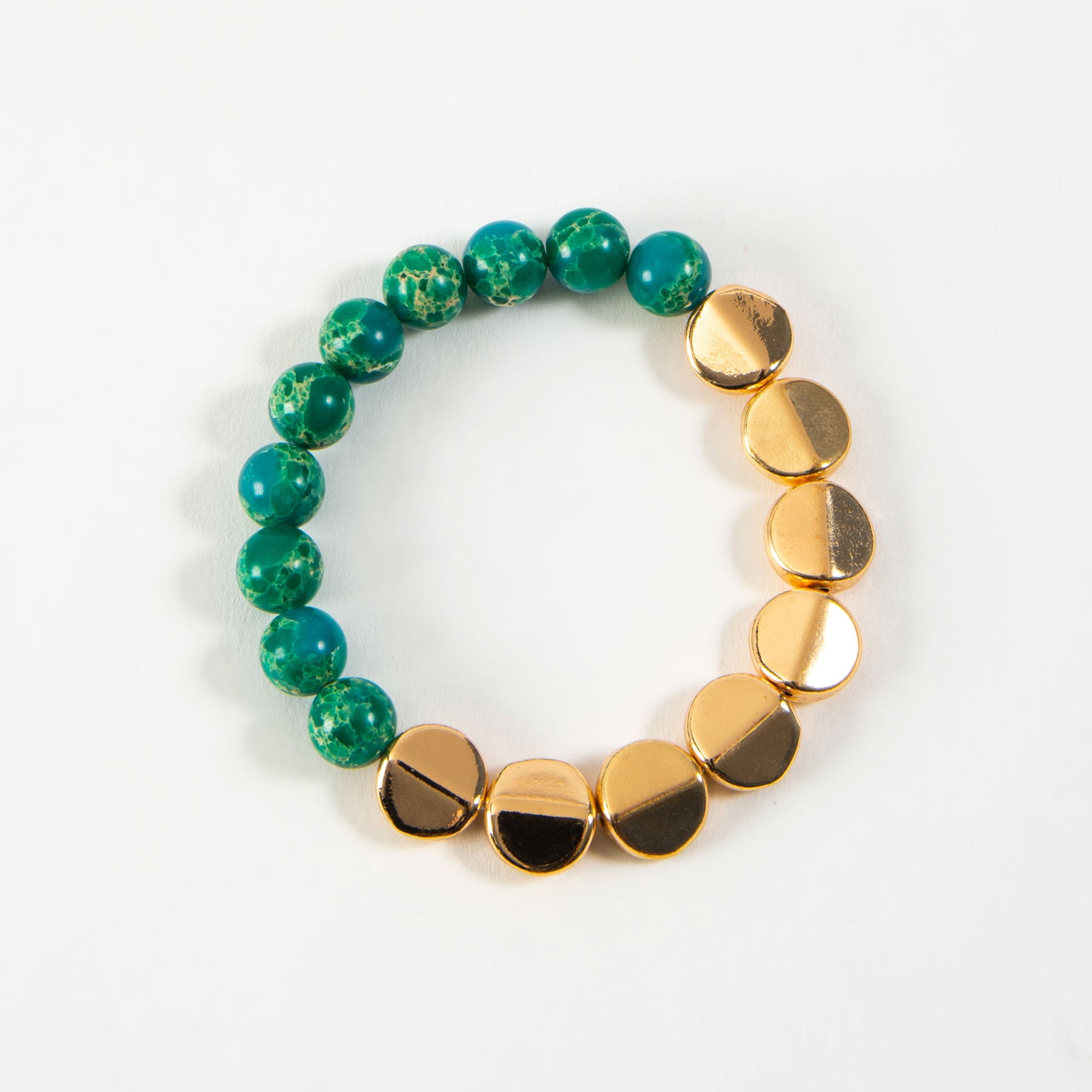 Sasha Disc Beaded Bracelet