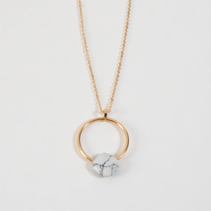 Cori Ring Pendant Necklace