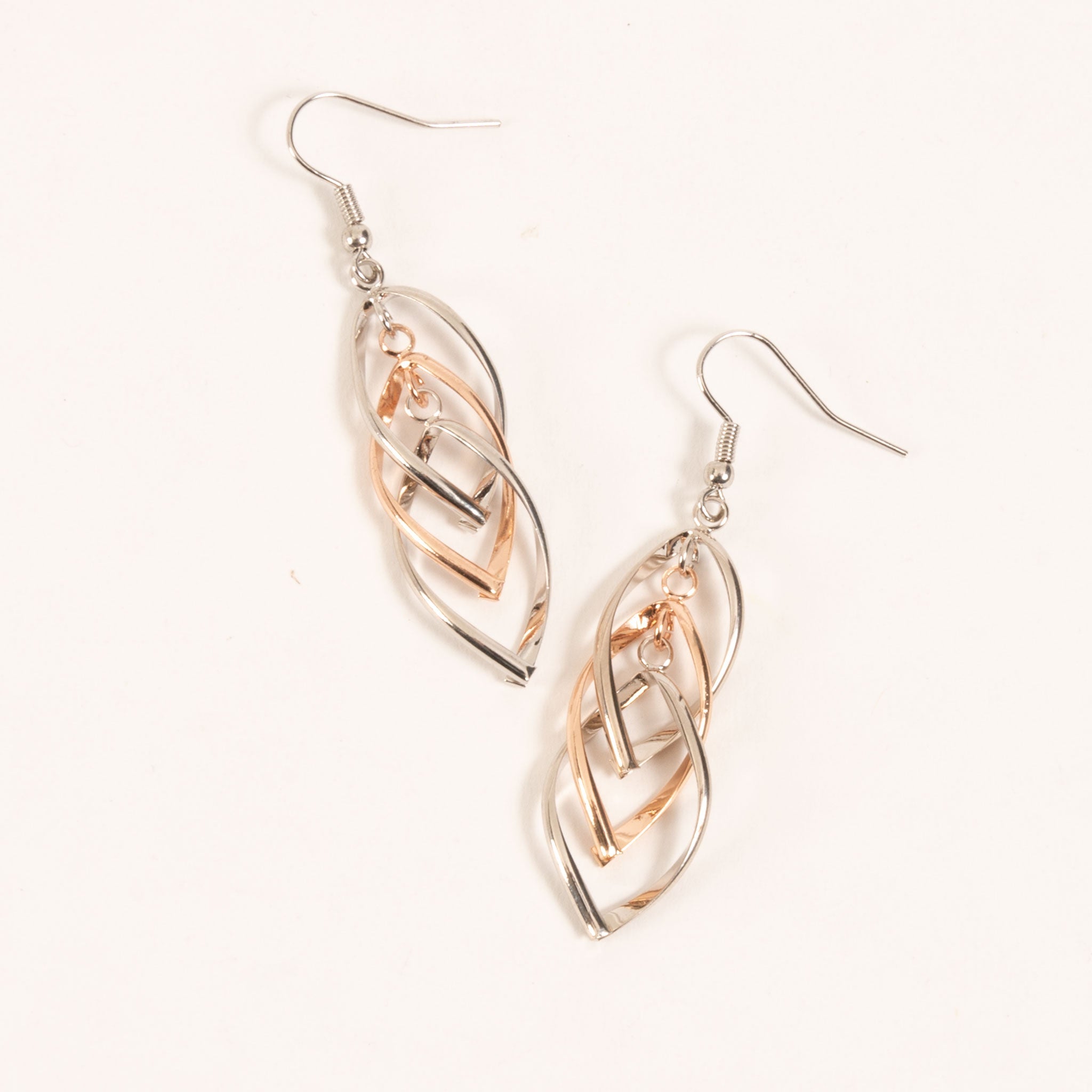 Macy's Diamond Layered Teardrop Drop Earrings (3/4 ct. t.w.) in 10k White  Gold - Macy's