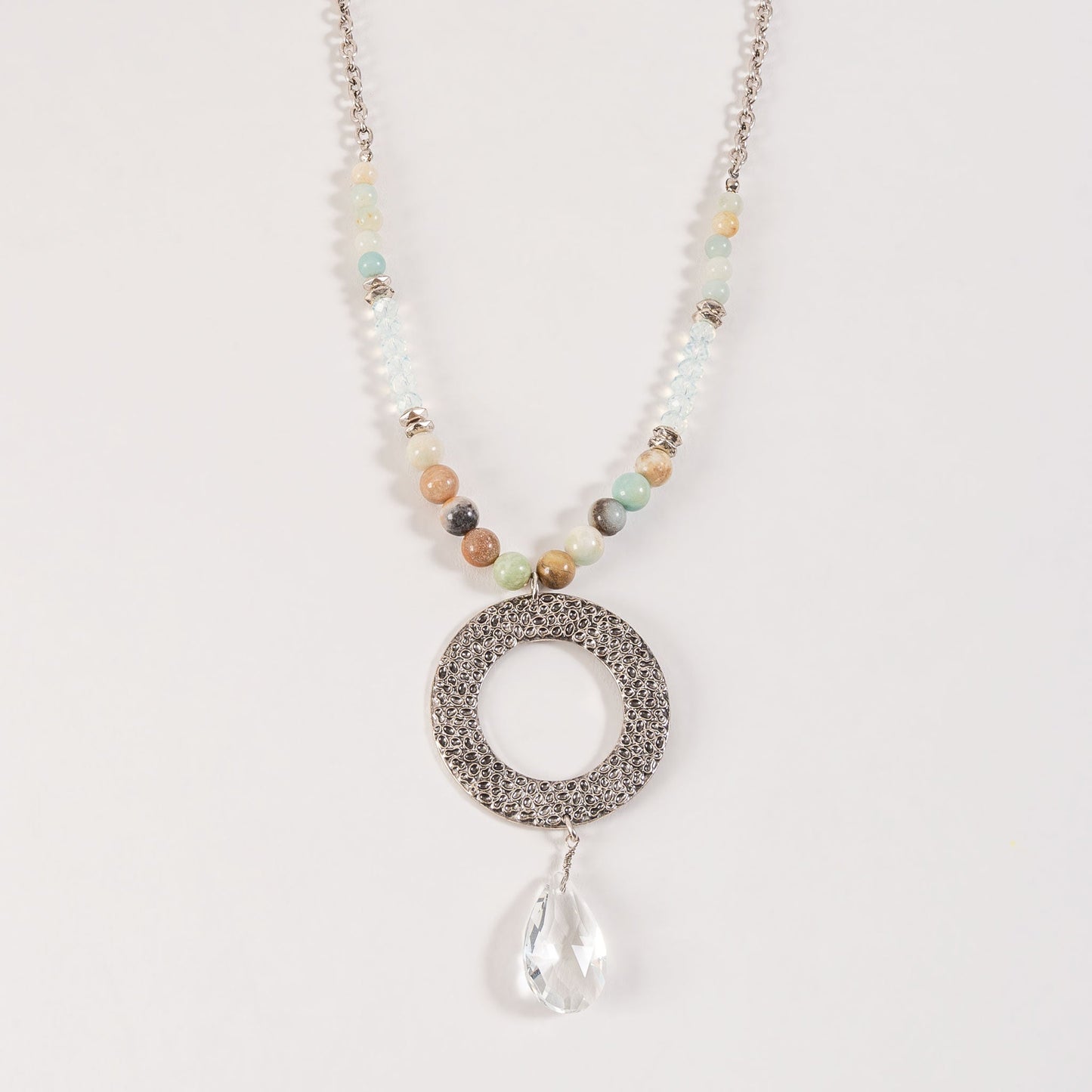 Alli Beaded Pendant Necklace