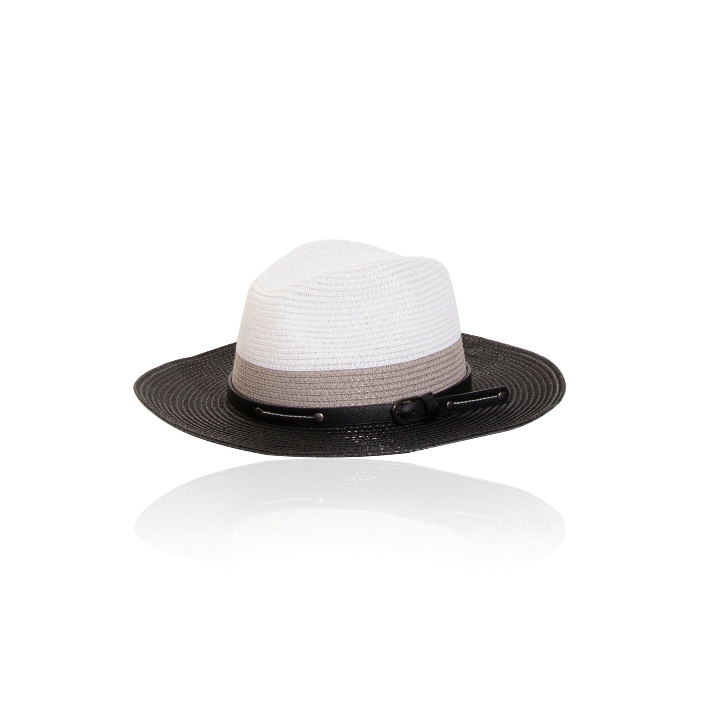 Elsie & Zoey Rio Colorblock Panama Hat