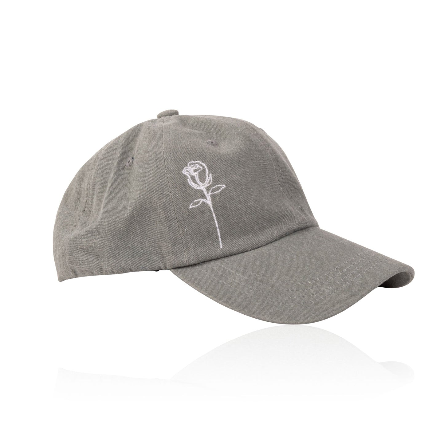 Rue Embroidered Stonewashed Baseball Cap