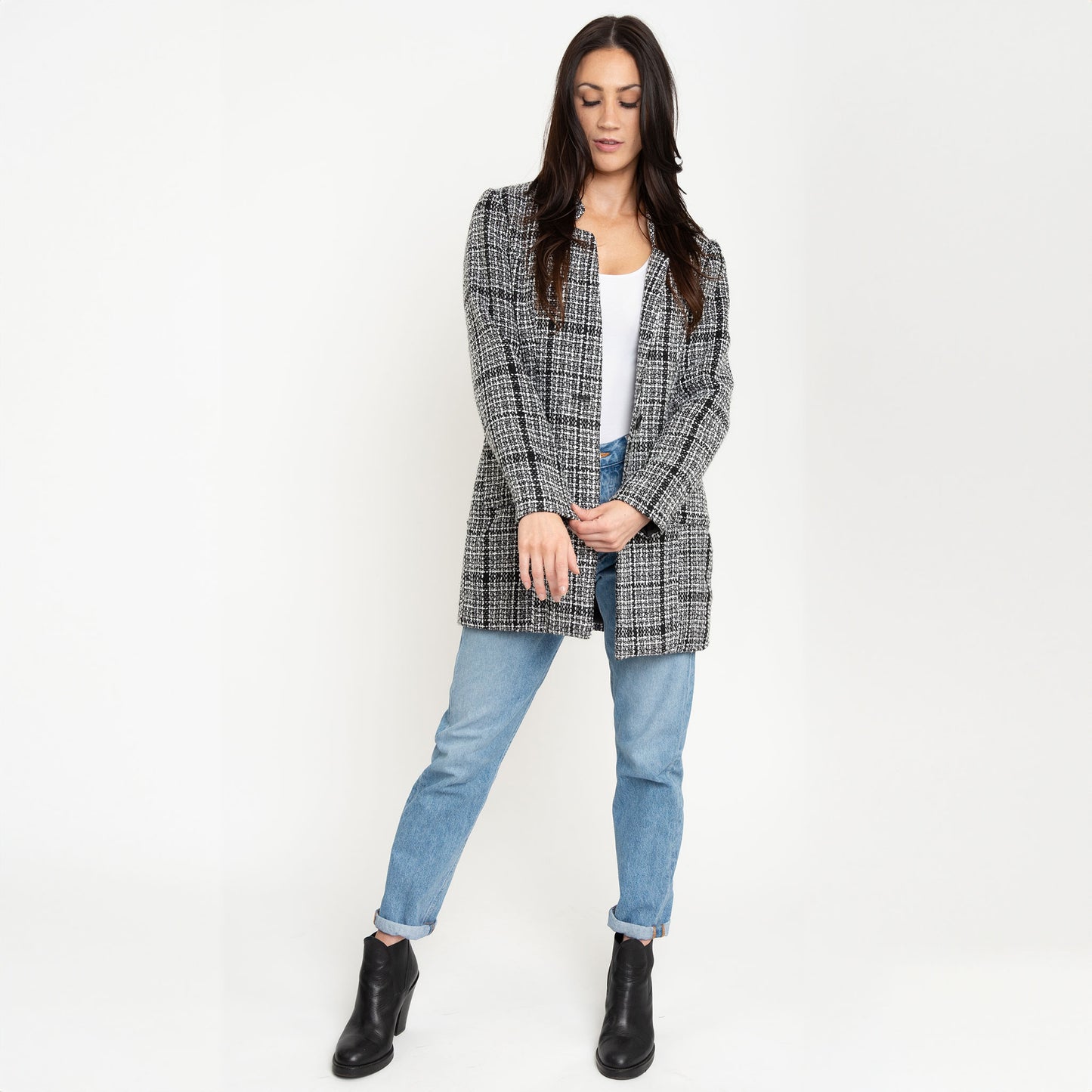 Lyra Long Boucle Blazer