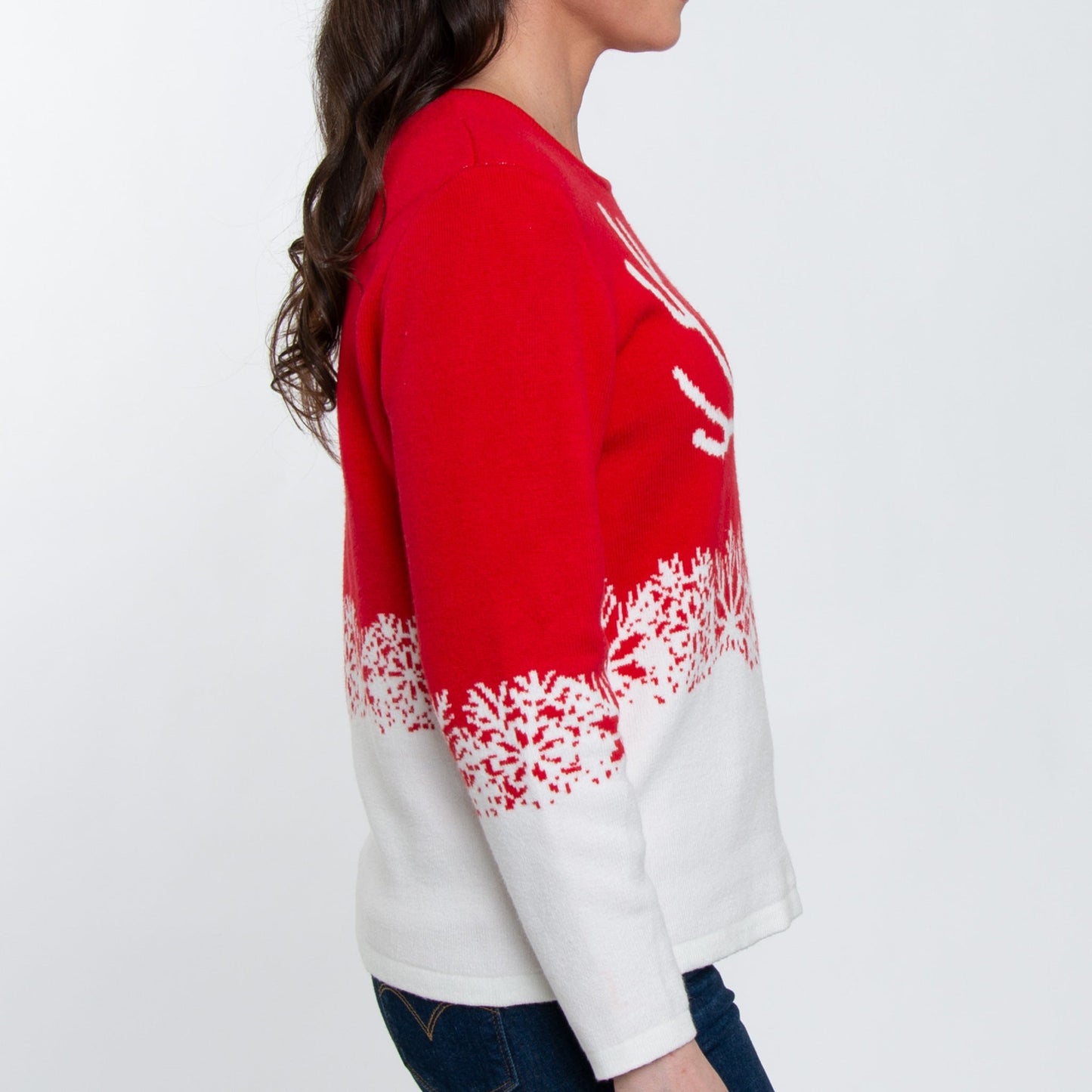 Howard's Women's Winter Kirsten Reindeer Sweater