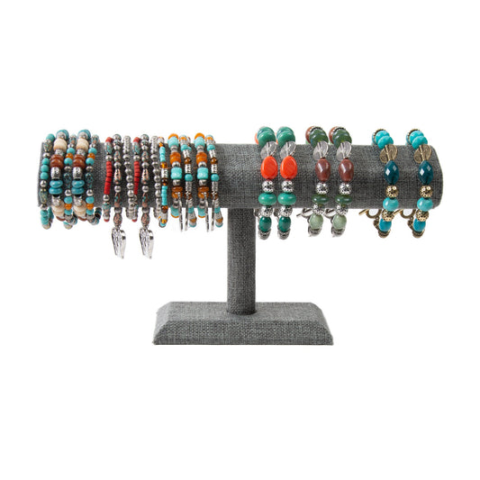 24 Piece Amalia Beaded Bracelet Unit With Display