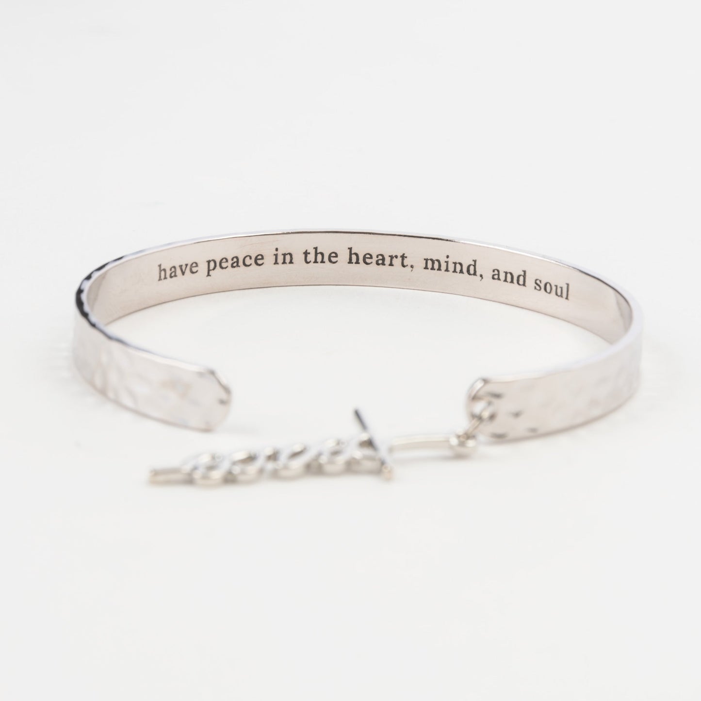 Nina Peace Charm Cuff Bracelet