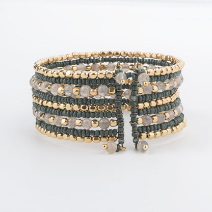 Micah Beaded Cuff Bracelet