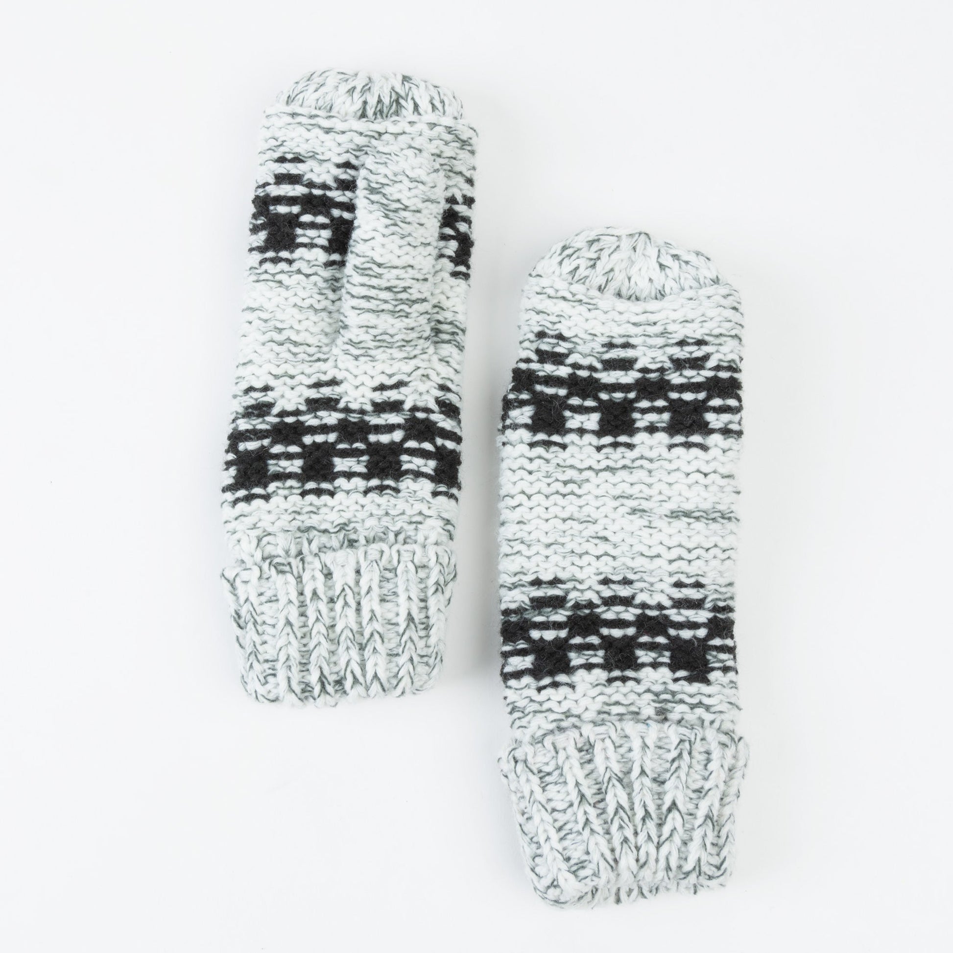 Howard's Women's Winter Rylan Marled Knit Mittens