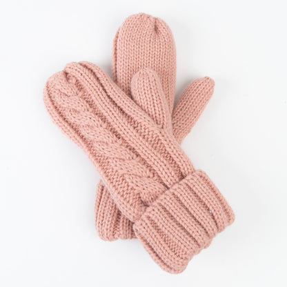 Howard's Women's Winter Sierra Cable Knit Mittens