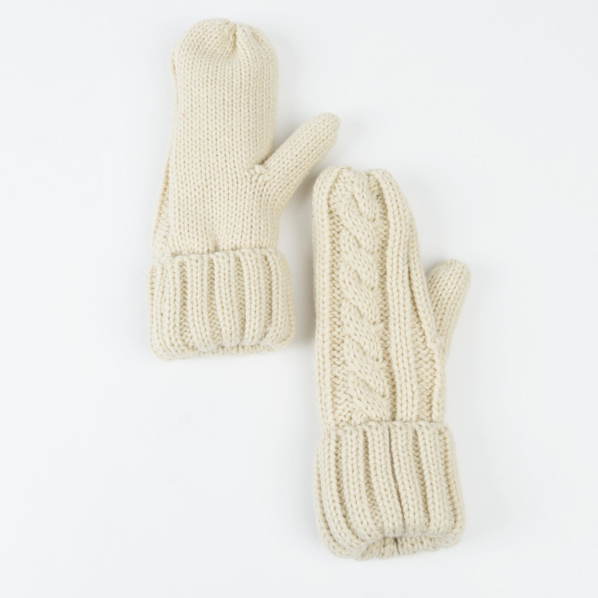 Howard's Women's Winter Sierra Cable Knit Mittens