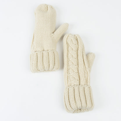 Howard's Women's Winter Sierra Cable Knit Mittens