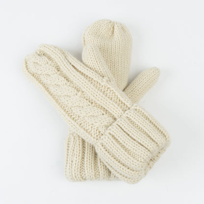 Howard's Women's Winter Sierra Cable Knit Mittens