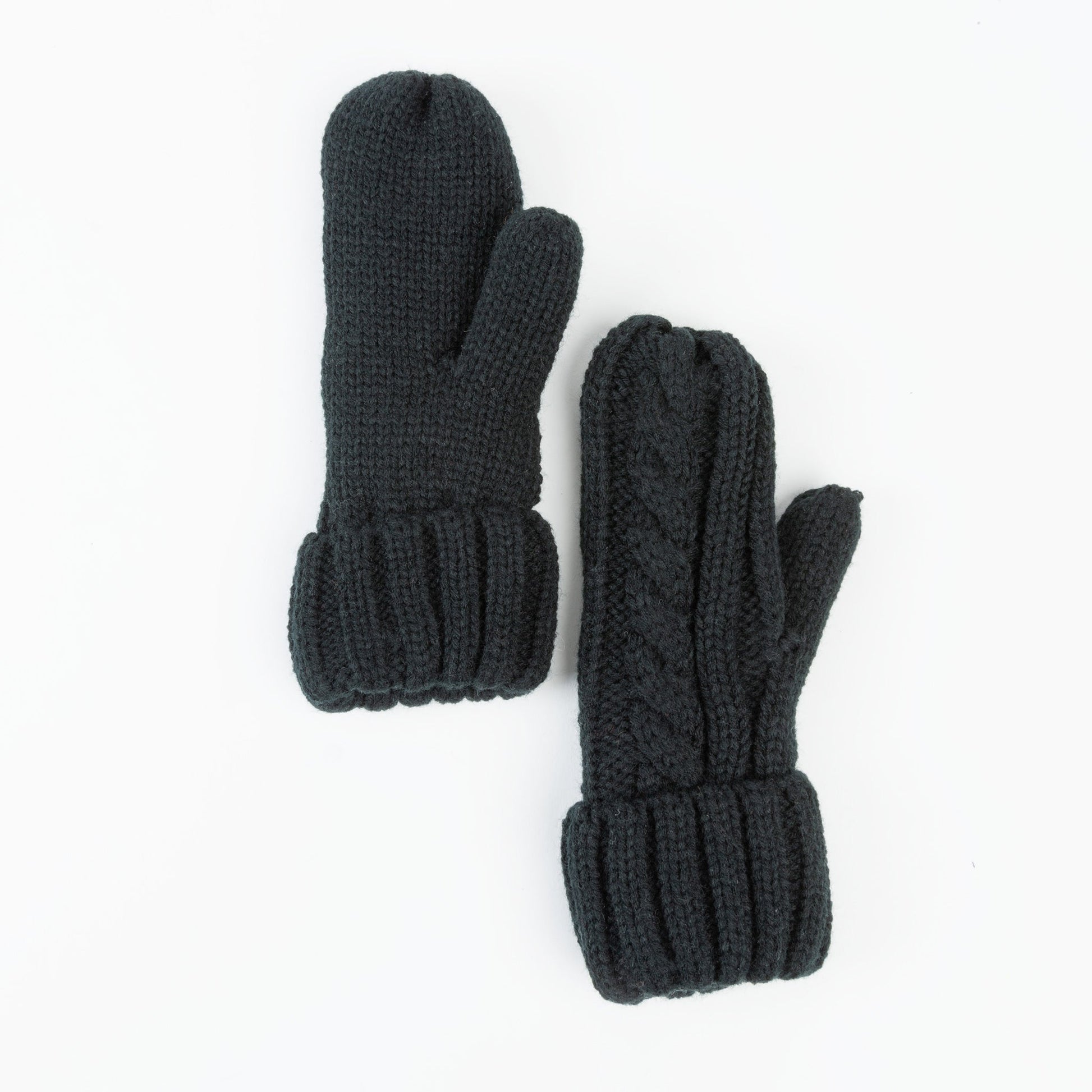 Howard's Women's Winter Sierra Cable Knit Mittens