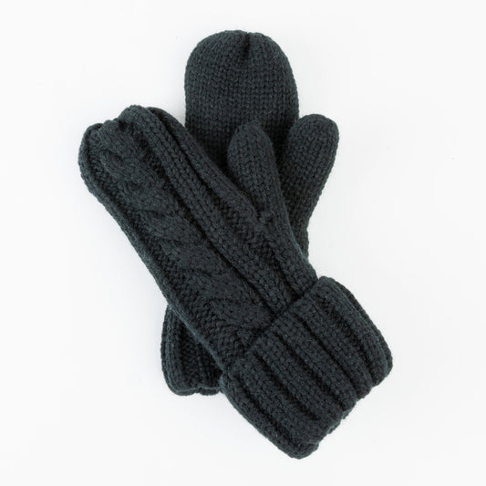 Howard's Women's Winter Sierra Cable Knit Mittens