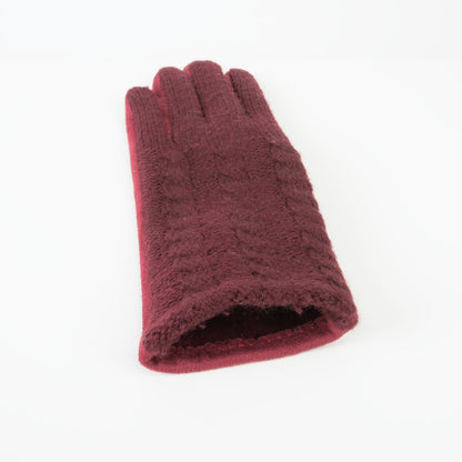 Howard's Women's Winter Everly Cable Knit Gloves