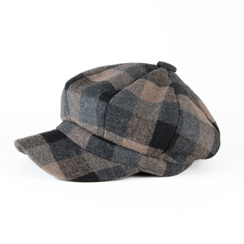 Jax Plaid Newsboy Cap