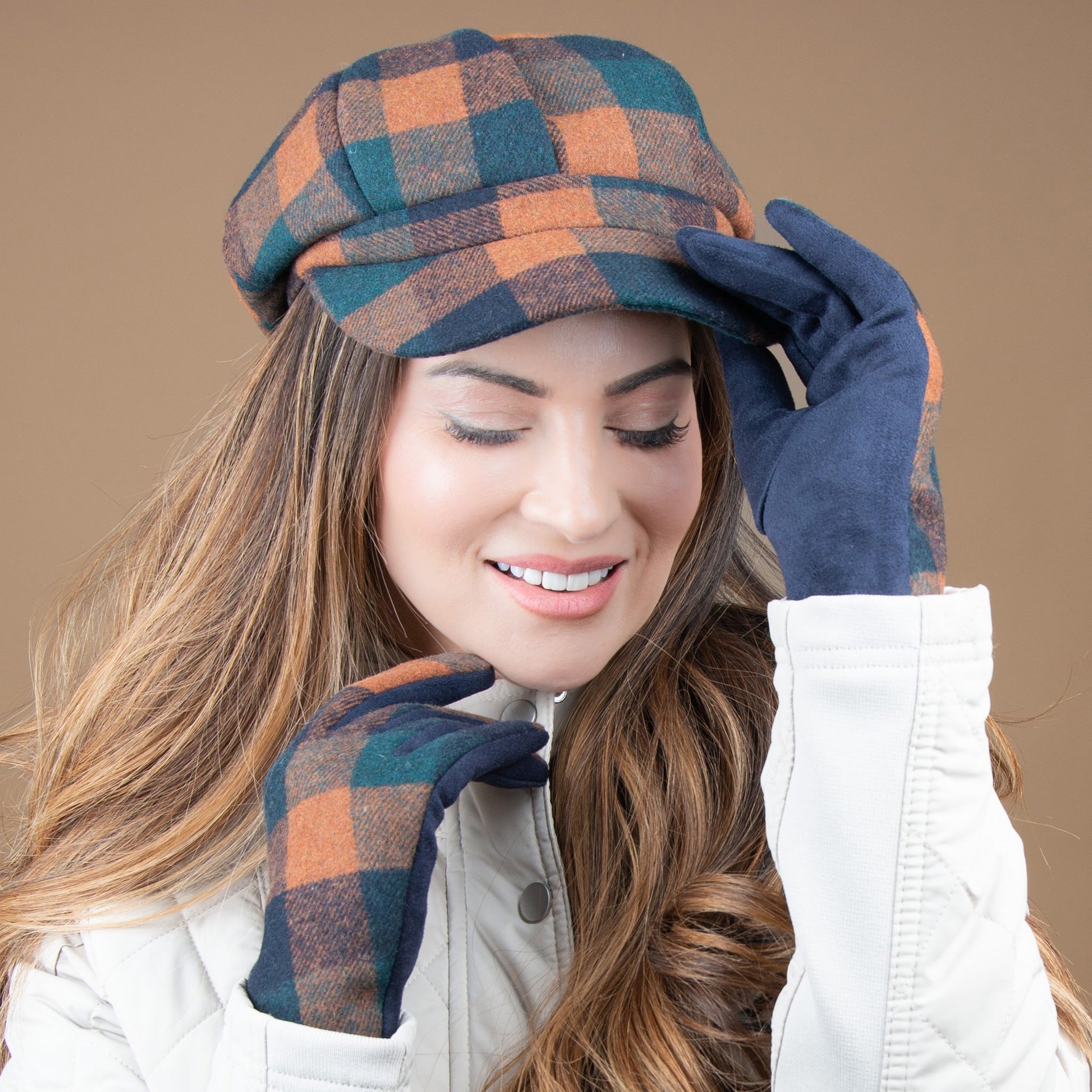 Howard's Women's Winter Jax Plaid Gloves