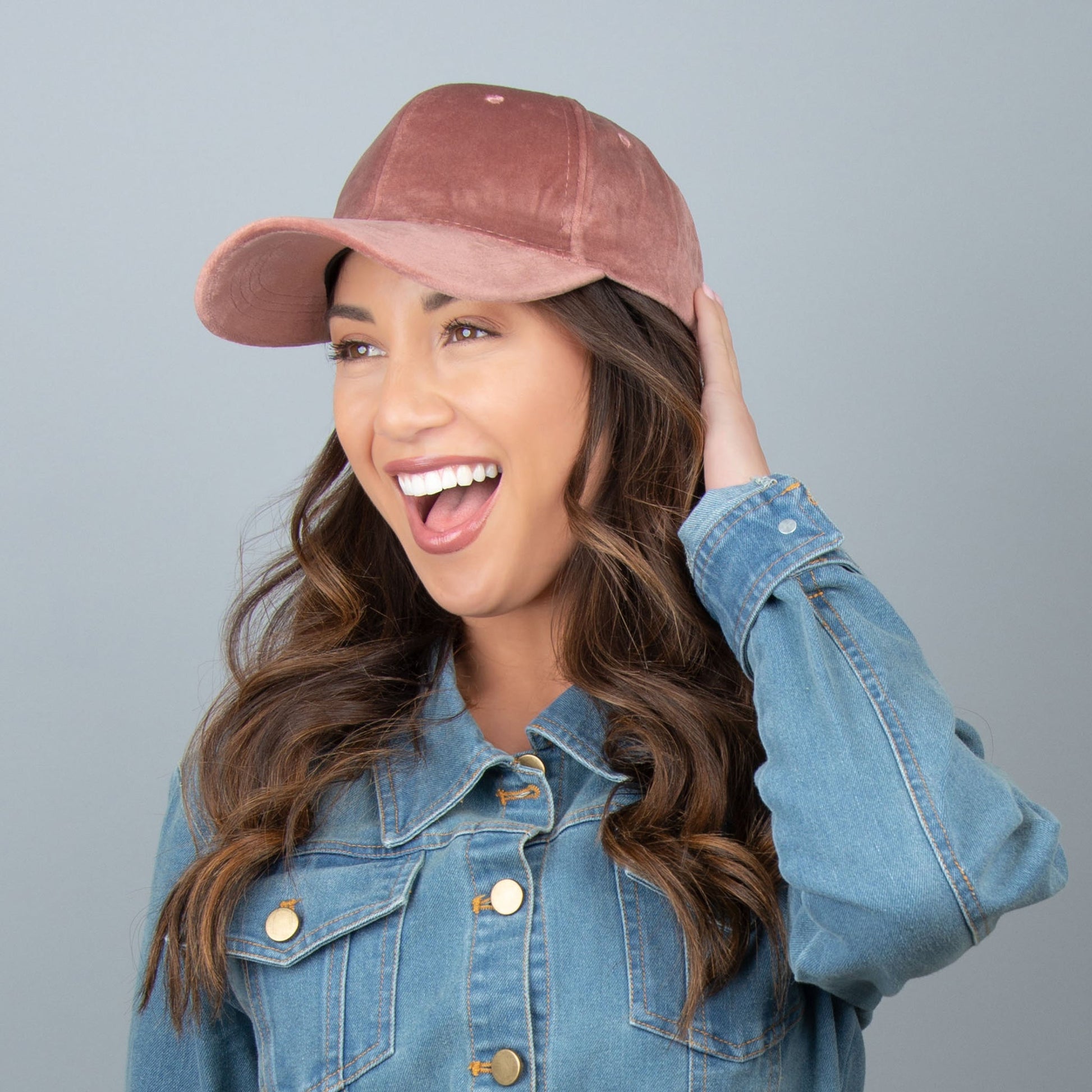 Howard's Women's Meritt Velour Baseball Cap