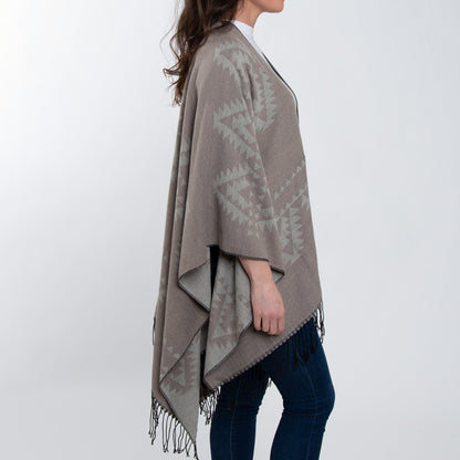 Howard's Women's Winter Rumi Reversible Aztec Wrap