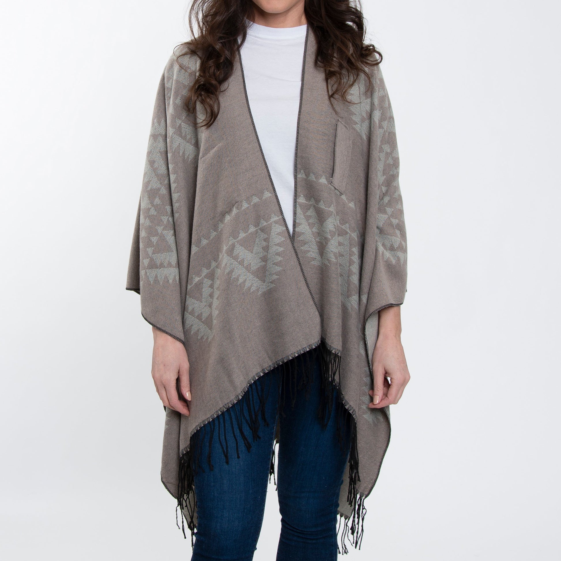 Howard's Women's Winter Rumi Reversible Aztec Wrap