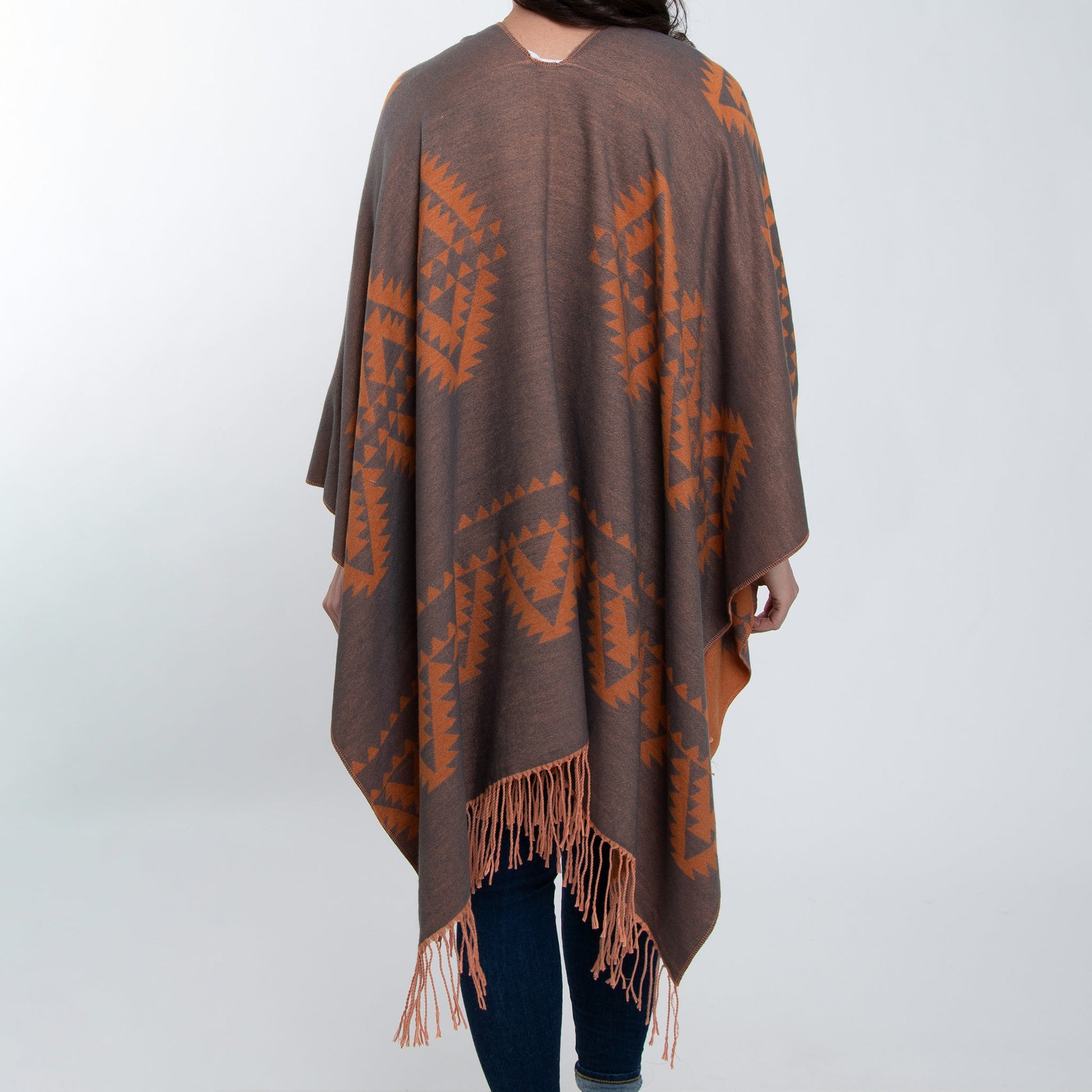 Howard's Women's Winter Rumi Reversible Aztec Wrap