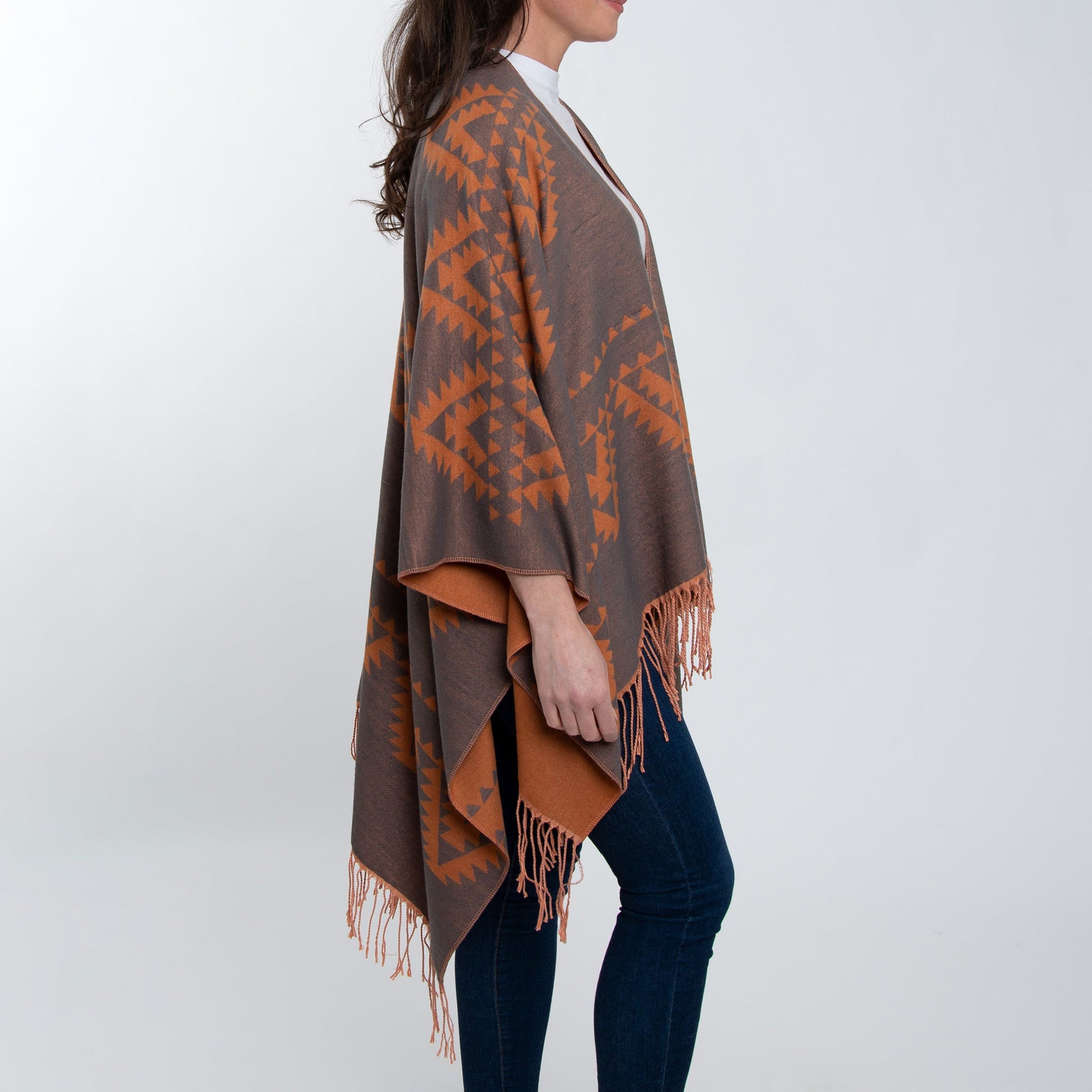 Howard's Women's Winter Rumi Reversible Aztec Wrap