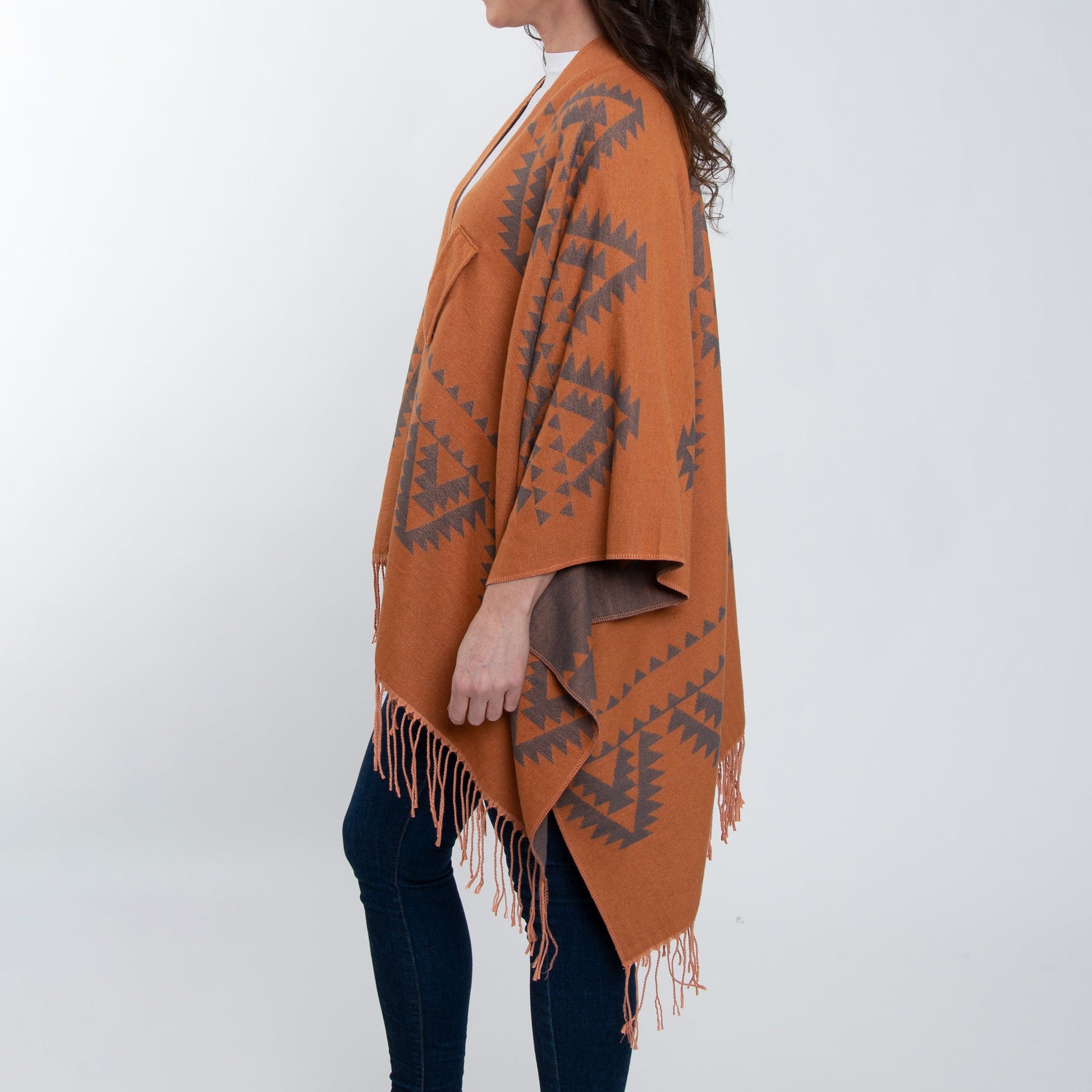 Howard's Women's Winter Rumi Reversible Aztec Wrap