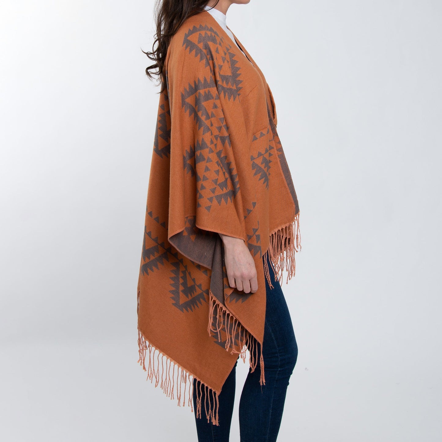 Howard's Women's Winter Rumi Reversible Aztec Wrap