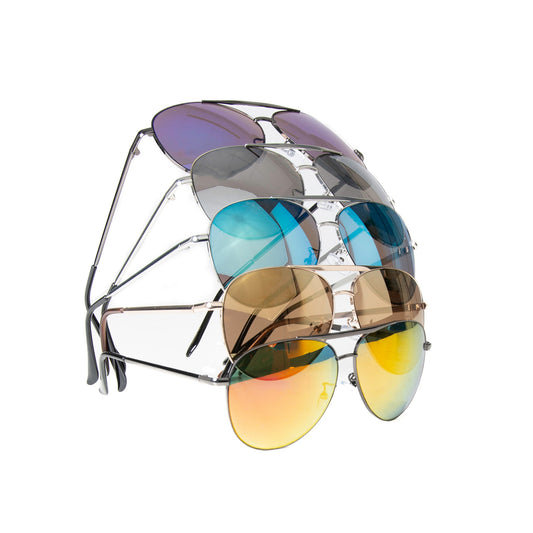 Howard's Women's Colored Aviator Sunglasses