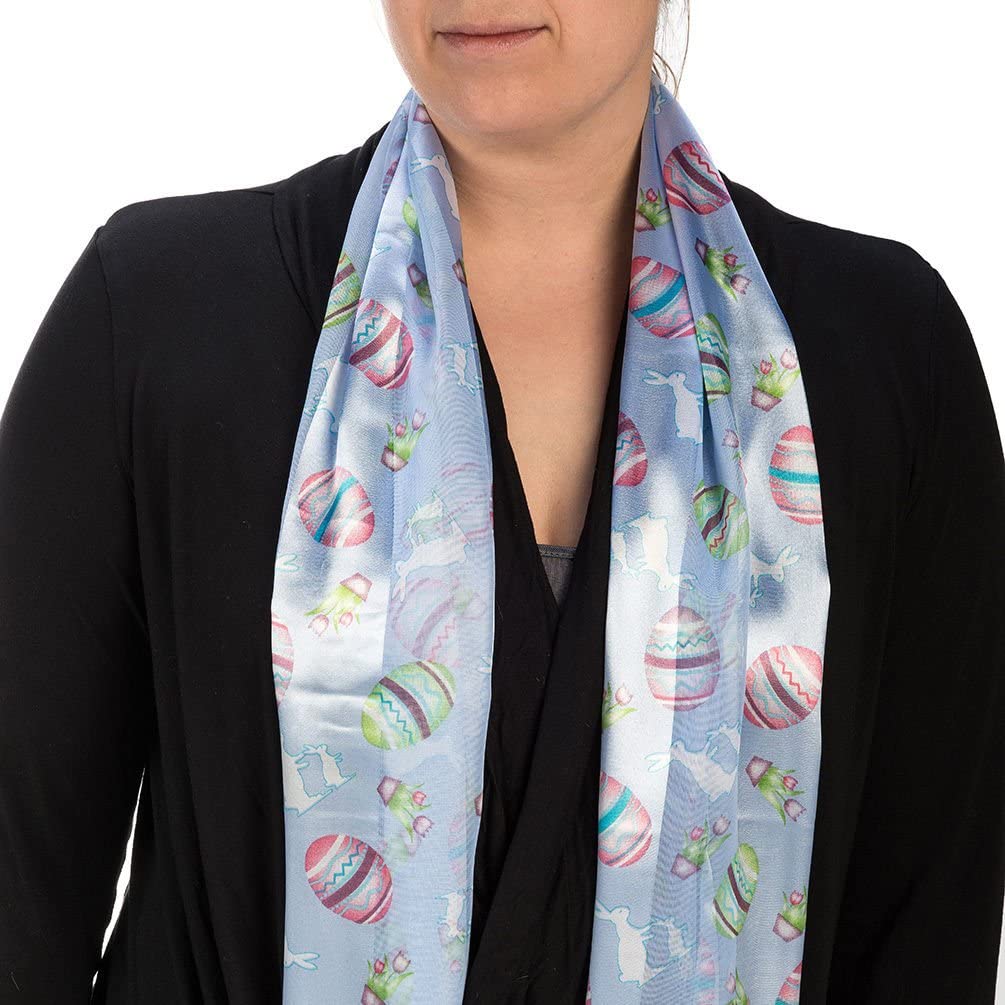 Easter Scarf Blue