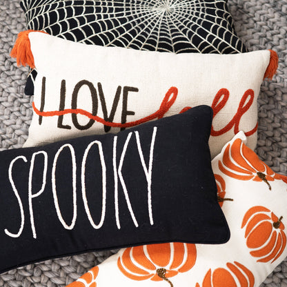 Elsie & Zoey  EZ Home 8 Piece Halloween 12" X 22" Lumbar Pillow Assortment