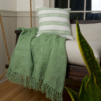 Romy Handwoven Indoor/Outdoor 18x18 Pillow