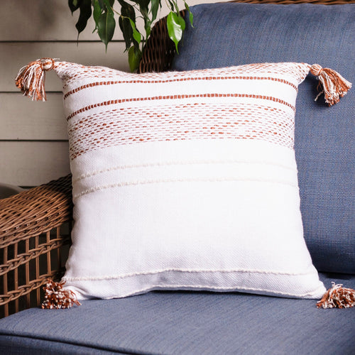 Tylanne Handwoven Indoor/Outdoor 18x18 Pillow