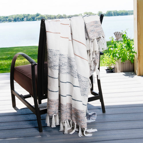 Tylanne Handwoven Indoor/Outdoor 50x70 Throw