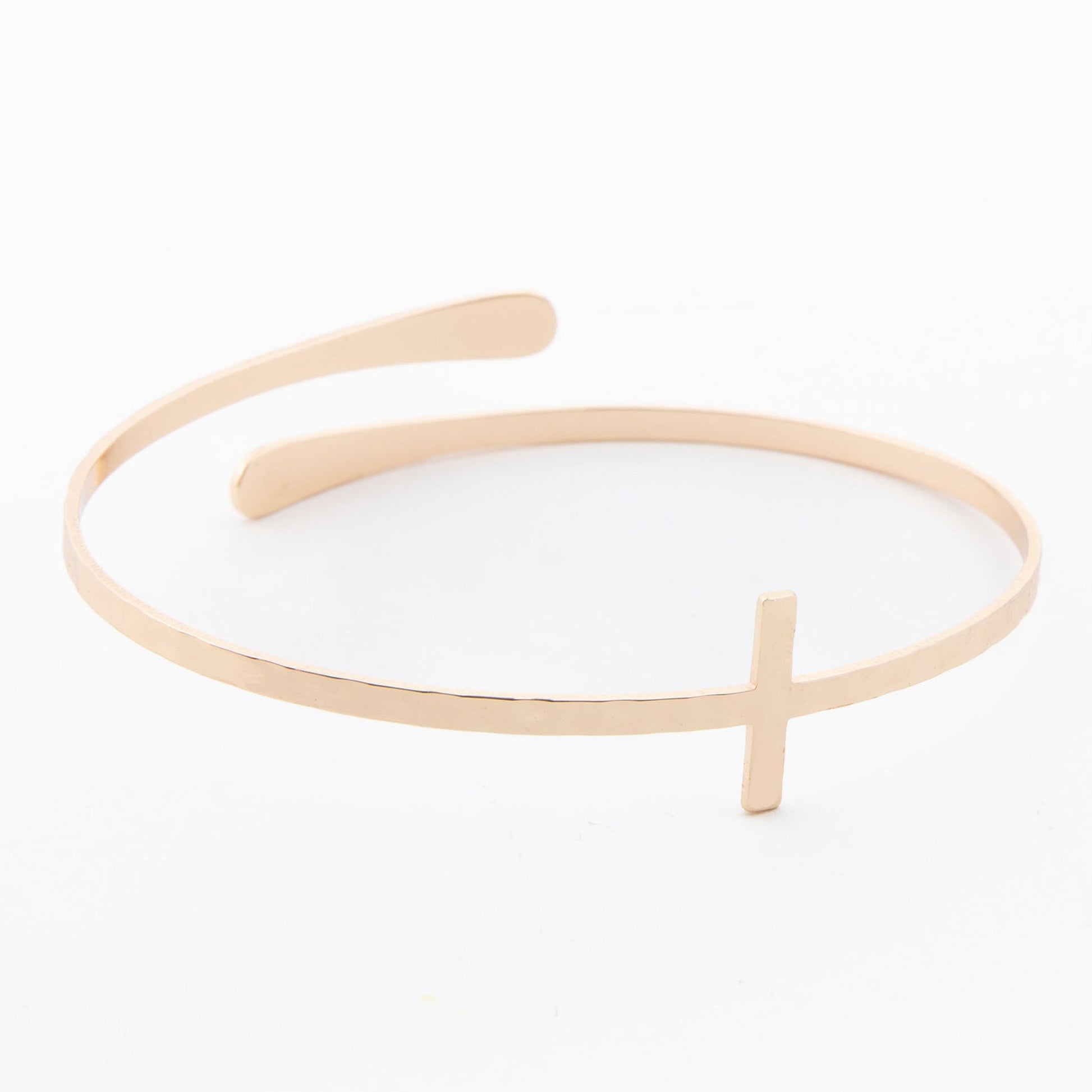 Terra Cross Bangle Bracelet