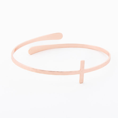 Terra Cross Bangle Bracelet