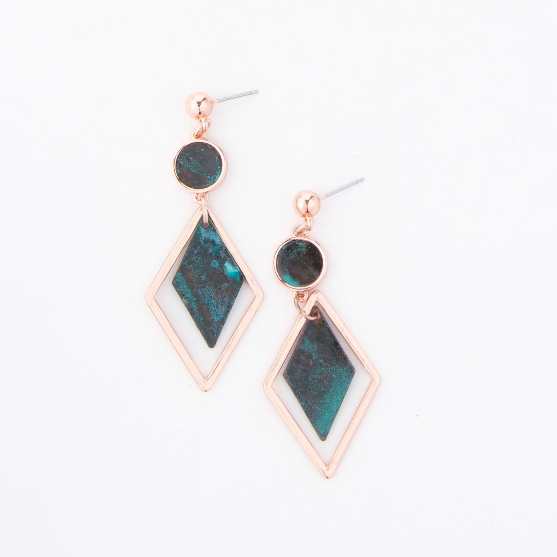 Ember Diamond Drop Earrings