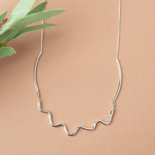 Anjuli Dainty Swirl Necklace