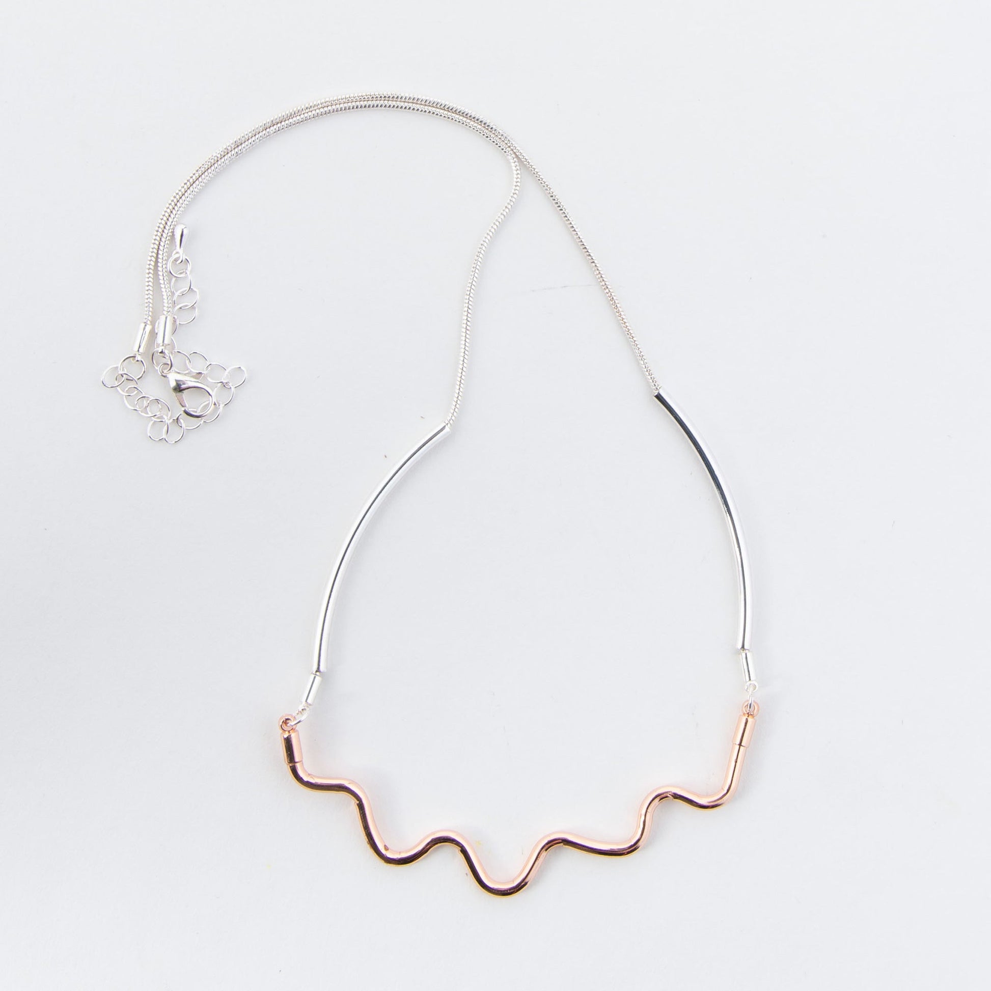 Anjuli Dainty Swirl Necklace