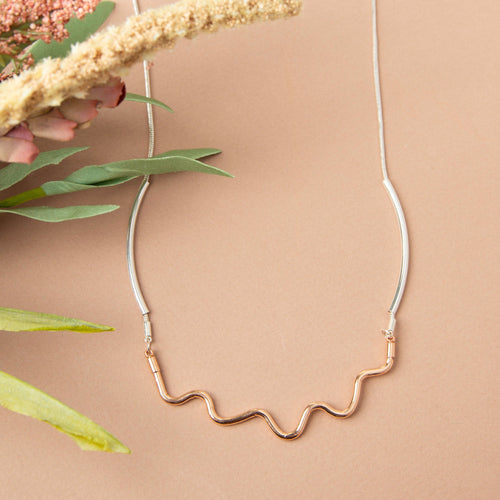 Anjuli Dainty Swirl Necklace