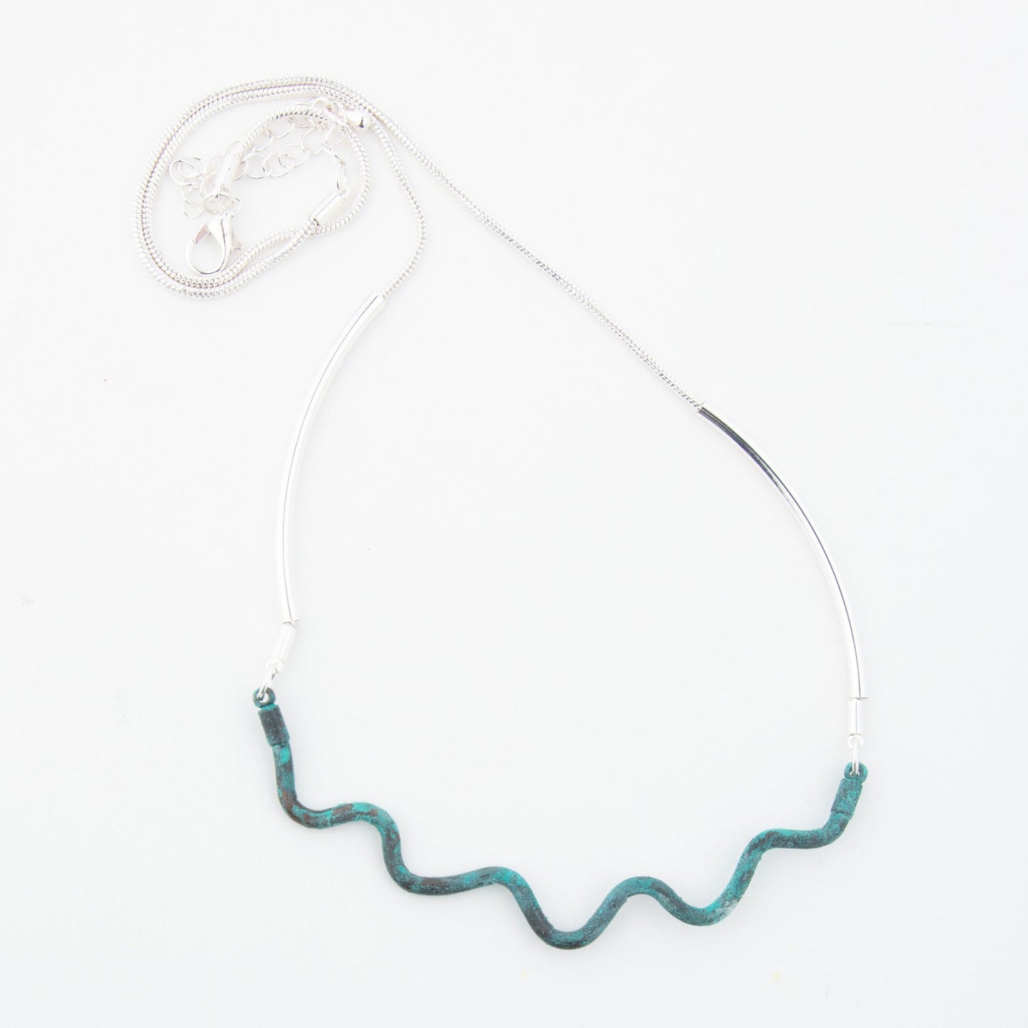 Anjuli Dainty Swirl Necklace