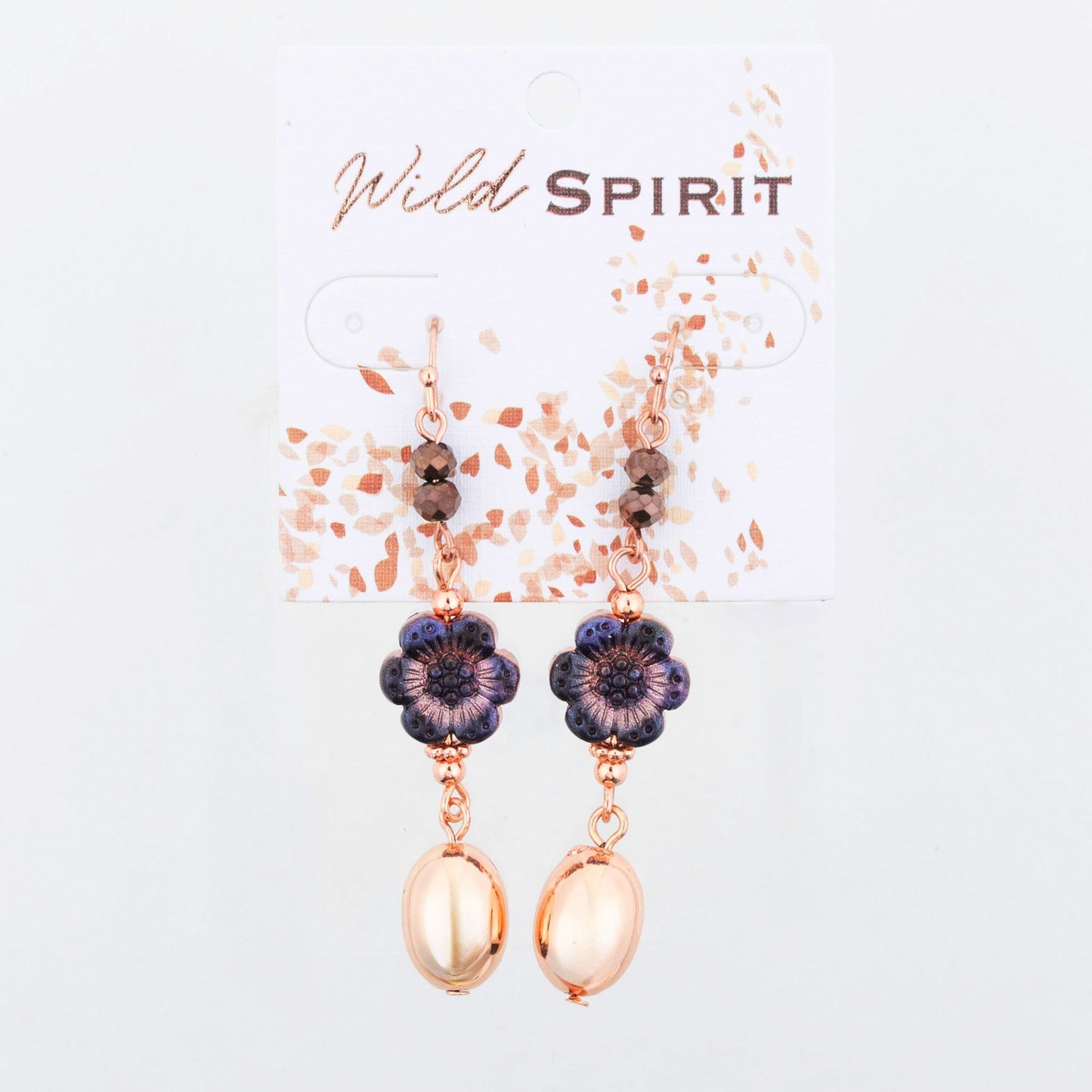 Wild Spirit Flower Linked Earrings