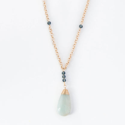 Katya Genuine Stone Pendant Necklace