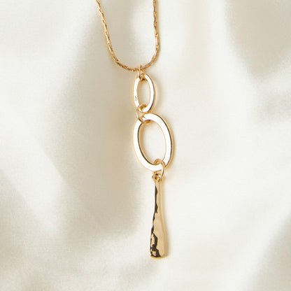 Jillian 3 Ring Pendant Necklace