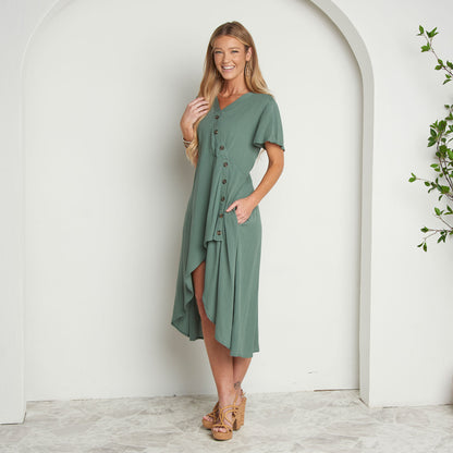 Ayanna V-Neck Dress