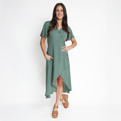 Ayanna V-Neck Dress