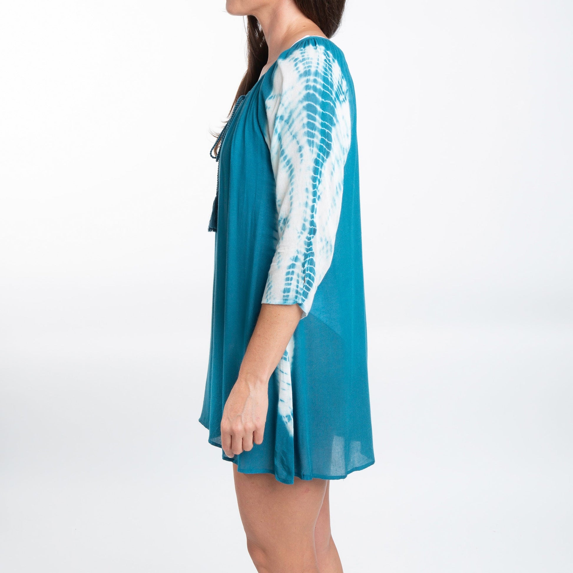 Larsa Raglan Tie Dye  Cover Up