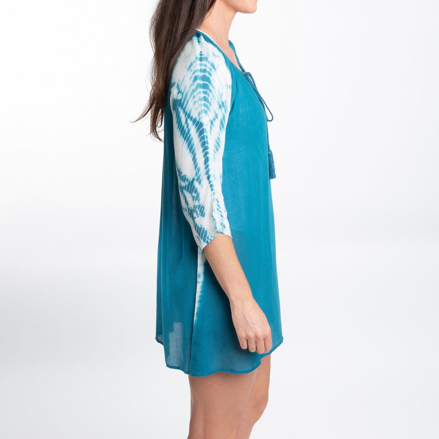 Larsa Raglan Tie Dye  Cover Up